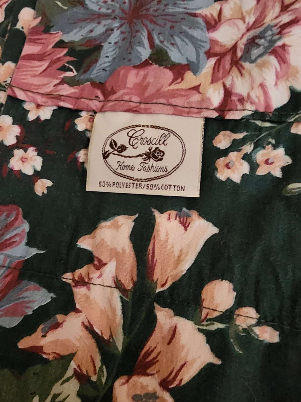 Vintage 80s Croscill Granada Curtain Valance 18